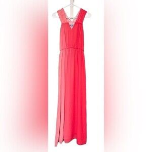 ANTONIO MELANI Ombré Chiffon Luz Maxi Dress